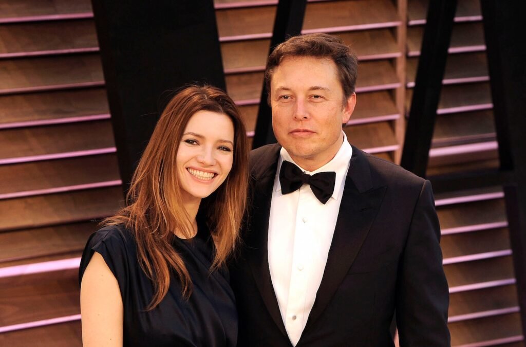 Elon Musk wife photo 